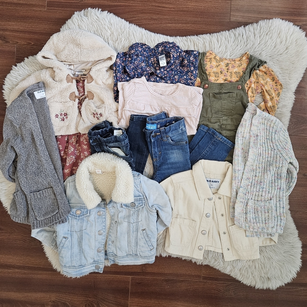 Lot Of Cute Fall Outfits For Toddler Girl 3T